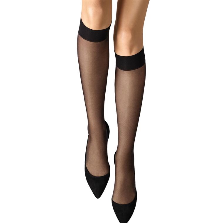 Wolford Satin Touch 20 Knee-Highs, Sort 